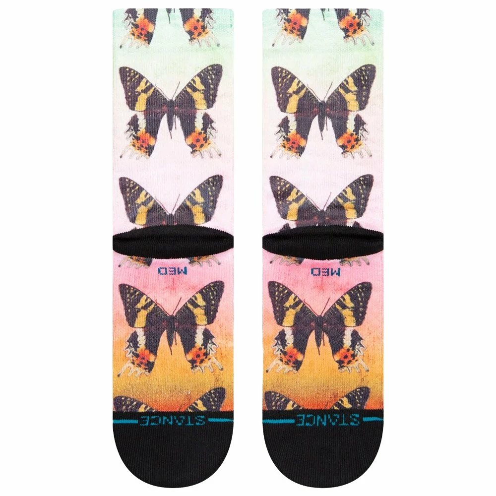 Chaussettes Stance W Crew Sock Aflutter Multi 4 Chaussettes Stance W Crew Sock Aflutter Multi – Image 2