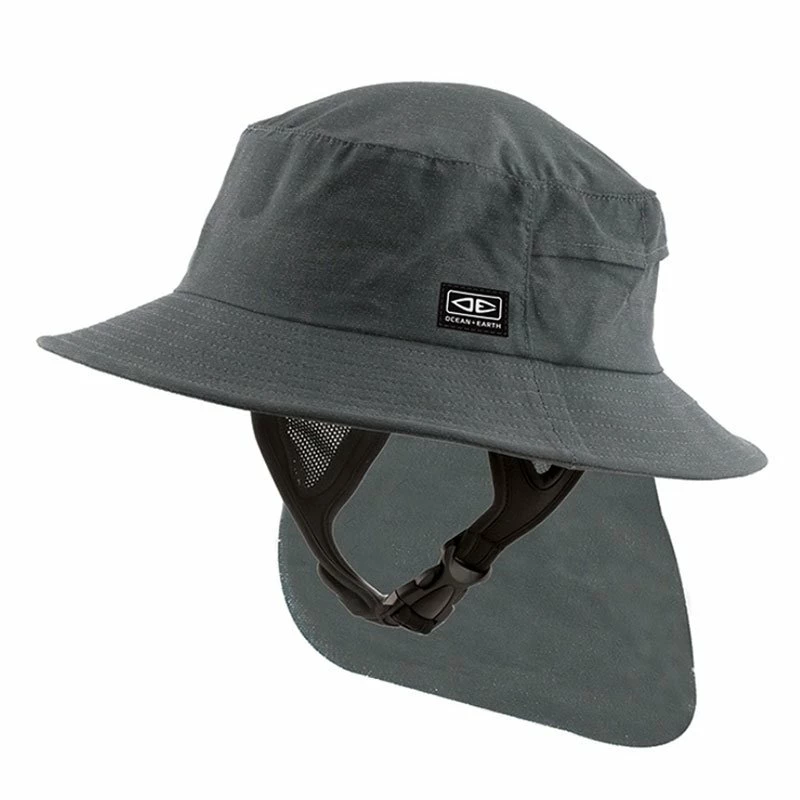 Casquette Surf / Chapeau Surf Ocean And Earth Homme Indo Stiff Peak - Black 3 Casquette Surf / Chapeau Surf Ocean And Earth Homme Indo Stiff Peak - Black