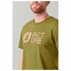 Tee-shirt Picture Basement Cork Army Green -Surfen Geschäft 36d85f1131fdf614343e5f76c24e7f53596e944f H23PICTTEH2264941 901