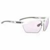 Lunettes De Soleil Rudy Project Magnus White Gloss ImpactX Photochromic 2 Laser Purple