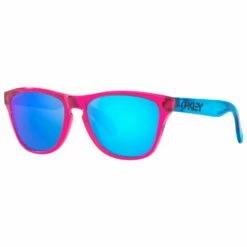 Lunettes De Soleil Oakley Frogskins Xxs Acid Pink Prizm Sapphire