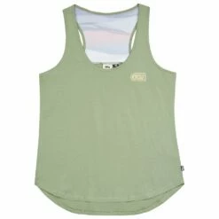 Tee-shirt Picture Loni Tank Green Spray