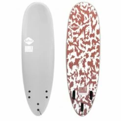 Board De Surf Softech Bomber Fcs II 2022 Grey / Dusty Red