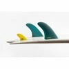 Ailerons Surf Feather Fins Ai Twin 2+1 Green