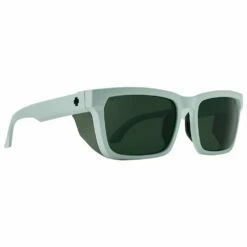 Lunettes De Soleil Spy Helm Tech Matte Vintage White Happy Gray Green