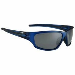 Lunettes De Soleil AZR Rock Mat Crystal Bleu Gris Polarized