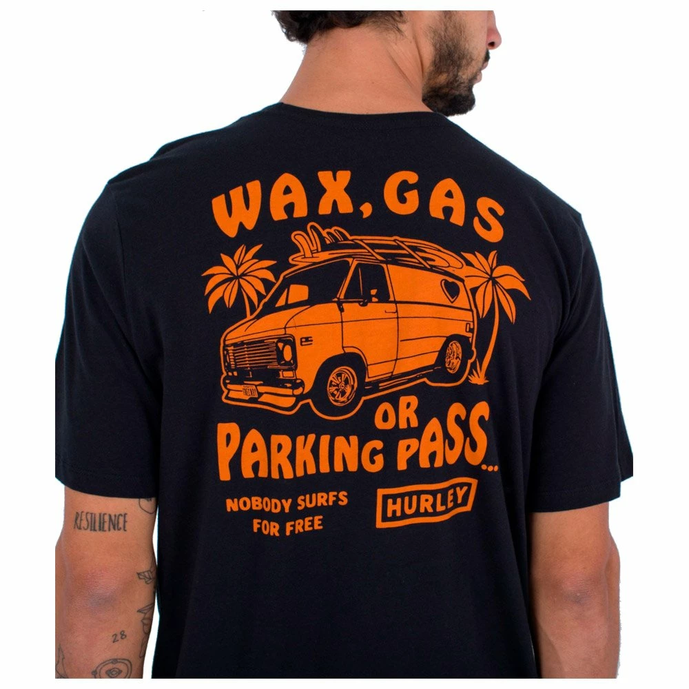 Tee-shirt Hurley Everyday Parking Pass Black 8 Tee-shirt Hurley Everyday Parking Pass Black – Image 6