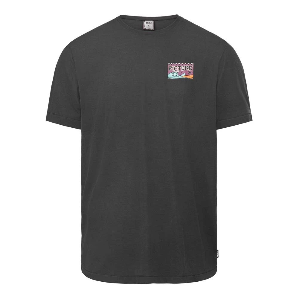 Tee-shirt Picture Timont Surf Tee Black 3 Tee-shirt Picture Timont Surf Tee Black
