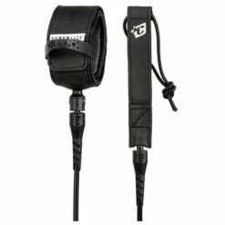 Leash Surf Creatures Of Leisure Superlite Pro - Black Silver 6'0'' / 183 Cm