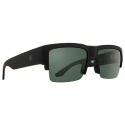 Lunettes De Soleil Spy Cyrus 50/50 Soft Matte Black Happy Gray Green Polar