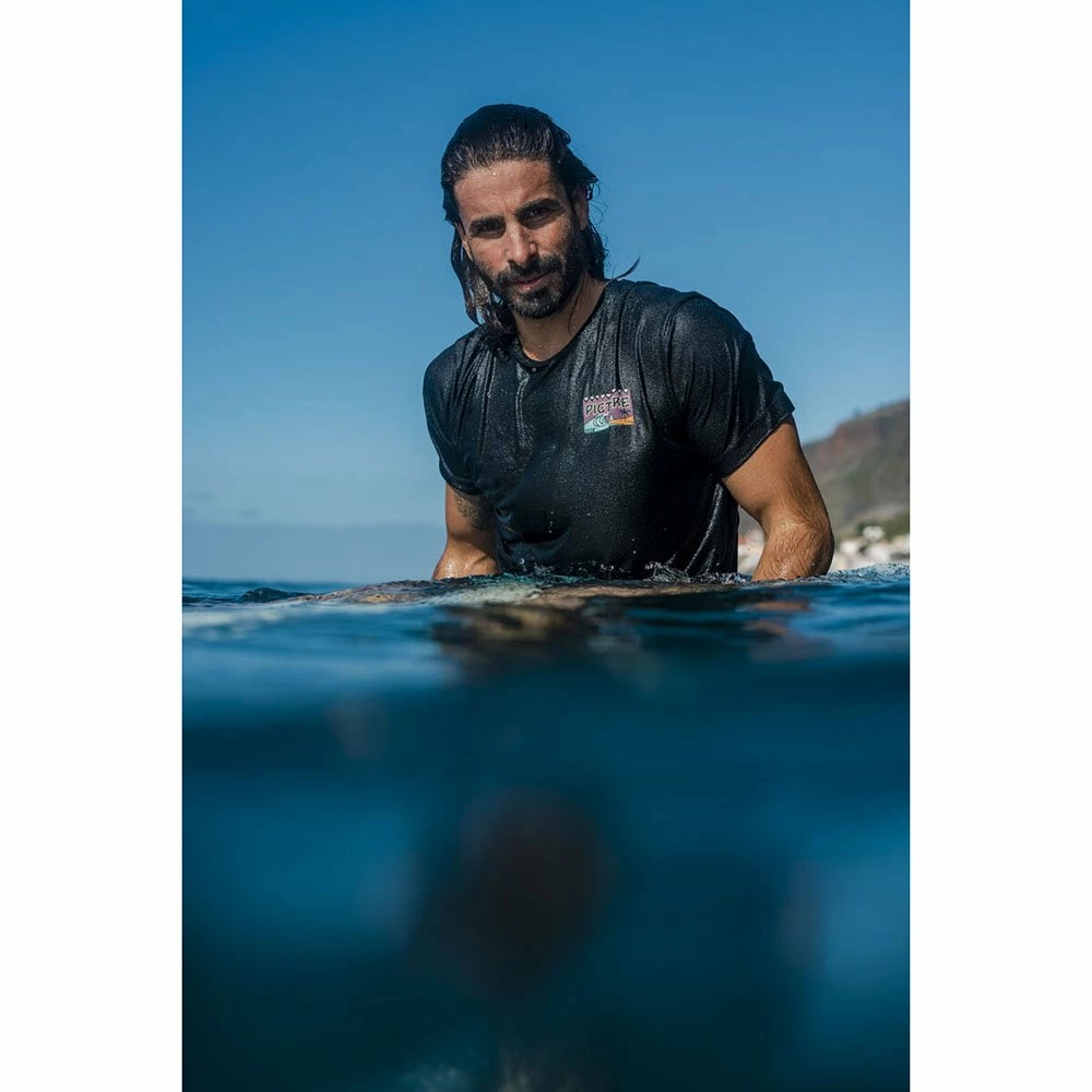 Tee-shirt Picture Timont Surf Tee Black 9 Tee-shirt Picture Timont Surf Tee Black – Image 7