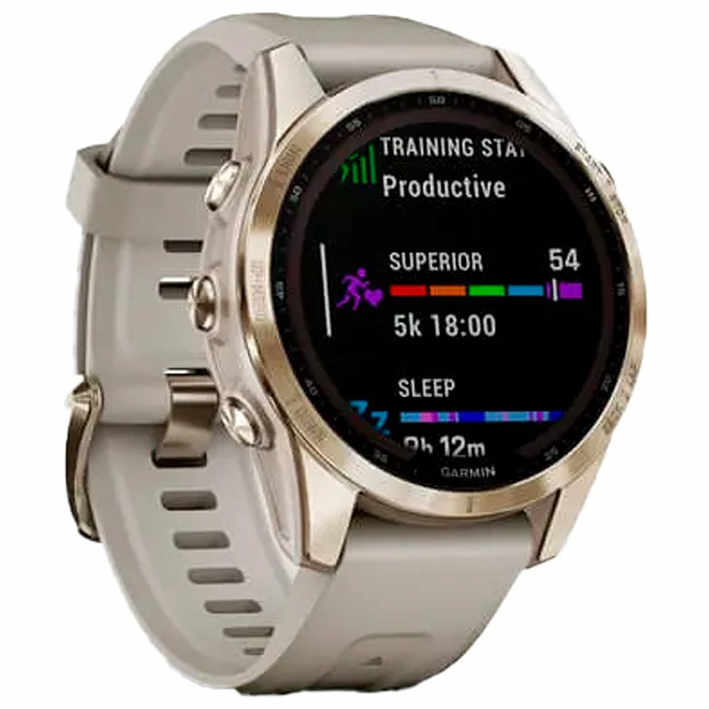 Montres GPS Garmin Fenix 7S Sapphire Solar Edition Cream Light Gold Titan 13 Montres GPS Garmin Fenix 7S Sapphire Solar Edition Cream Light Gold Titan – Image 11