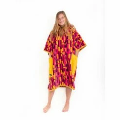 Poncho Surf All-In All In T Bumpy Jacquard - Viola