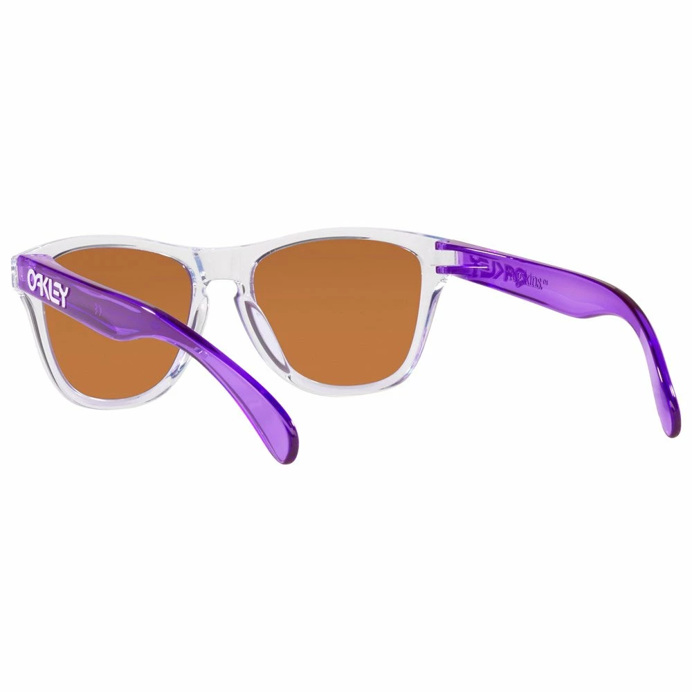 Lunettes De Soleil Oakley Frogskins Xxs Clear Prizm Violet 7 Lunettes De Soleil Oakley Frogskins Xxs Clear Prizm Violet – Image 5