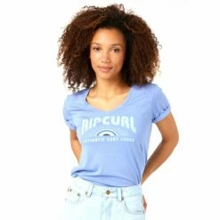 Tee-shirt Rip Curl Daybreak V Tee Blue