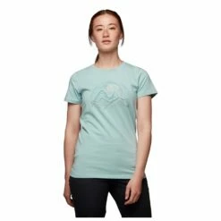 Tee-shirt Black Diamond W Summit Scribble Tee Ice Blue -Surfen Geschäft 48823456e0c0dcc0f60bda94bb2b34ec5b20639a E22BDIATEH1208095 4