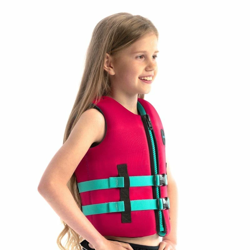 Gilet De Flottaison Jobe Junior Neoprene Life Vest Hot Pink 4 Gilet De Flottaison Jobe Junior Neoprene Life Vest Hot Pink – Image 2