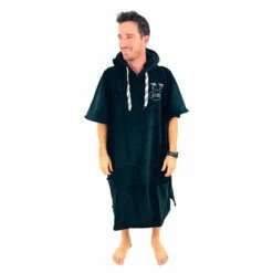 Poncho Surf All-In V Flash Line - Black
