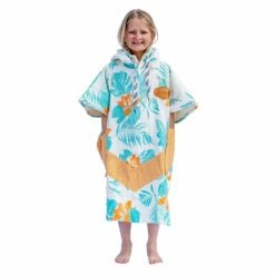 Poncho Surf All-In Junior J Crew - Exotic Flowers