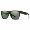 Lunettes De Soleil Smith Lowdown 2 Matte Black ChromaPop Polarized Gray Green