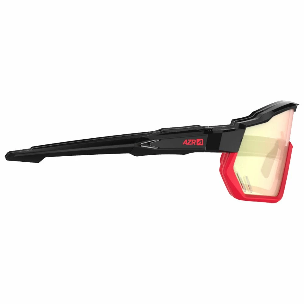 Lunettes De Soleil AZR Pro Race Rx Vernie Noir Rouge Irisé Rouge Photochromic 5 Lunettes De Soleil AZR Pro Race Rx Vernie Noir Rouge Irisé Rouge Photochromic – Image 3