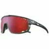 Lunettes De Soleil Julbo Rush Mat Noir Kaki Reactiv 0-3 High Contrast