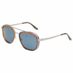 Lunettes De Soleil Vuarnet Edge Large Tortoise Flag Blue Polar