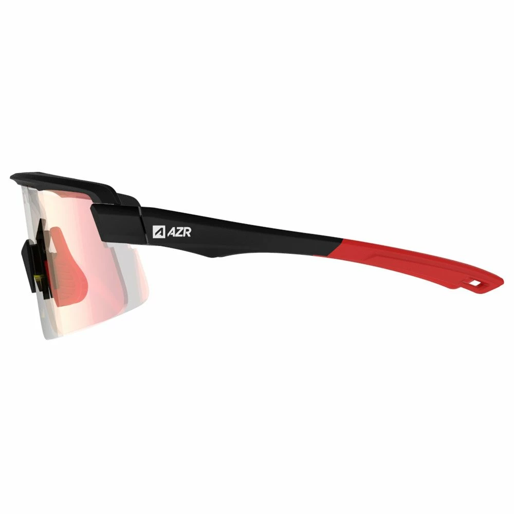 Lunettes De Soleil AZR Road Rx Mat Noir Irisé Rouge Photochromic 6 Lunettes De Soleil AZR Road Rx Mat Noir Irisé Rouge Photochromic – Image 4