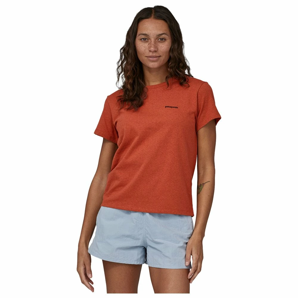Tee-shirt Patagonia P-6 Logo Responsibili-Tee Quartz Coral 6 Tee-shirt Patagonia P-6 Logo Responsibili-Tee Quartz Coral – Image 4