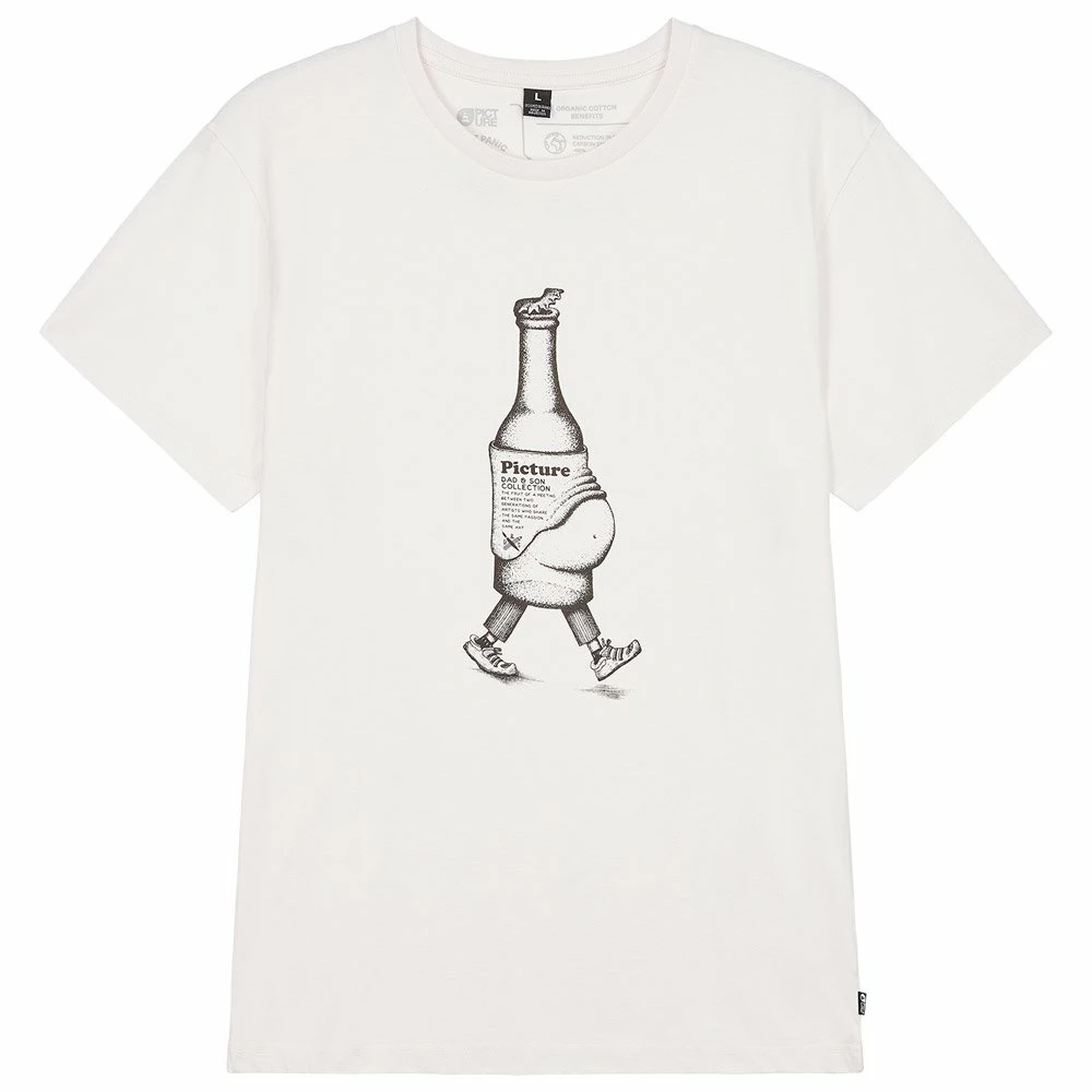 Tee-shirt Picture D&S Beer Belly Natural White 3 Tee-shirt Picture D&S Beer Belly Natural White