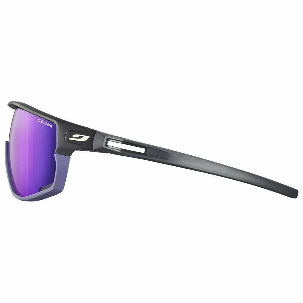 Lunettes De Soleil Julbo Rush Mat Noir Violet Spectron 3 4 Lunettes De Soleil Julbo Rush Mat Noir Violet Spectron 3 – Image 2