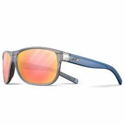 Lunettes De Soleil Julbo Renegade M Gris Translucide Brillant Bleu Reactiv All-Around 2-3