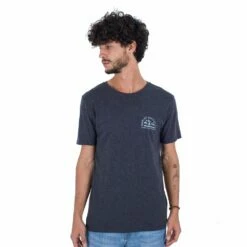 Tee-shirt Hurley Everyday Born To Hula Black Heather