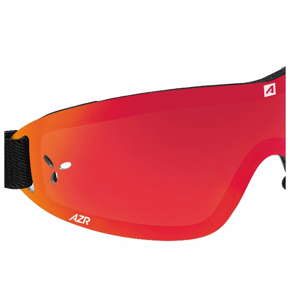 Lunettes De Soleil AZR Océan Noir Mate Multicouche Rouge 4 Lunettes De Soleil AZR Océan Noir Mate Multicouche Rouge – Image 2