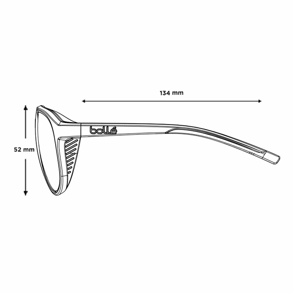 Lunettes De Soleil Bolle Euphoria Black Matte Volt+ Ultraviolet Polarized 10 Lunettes De Soleil Bolle Euphoria Black Matte Volt+ Ultraviolet Polarized – Image 8