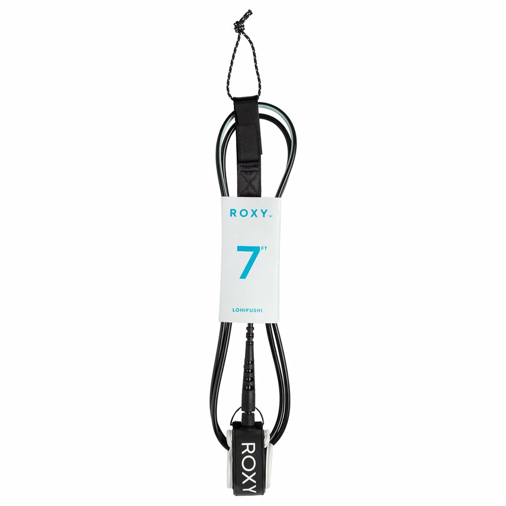 Leash Surf Roxy Lohifushi 7' Black 3 Leash Surf Roxy Lohifushi 7' Black
