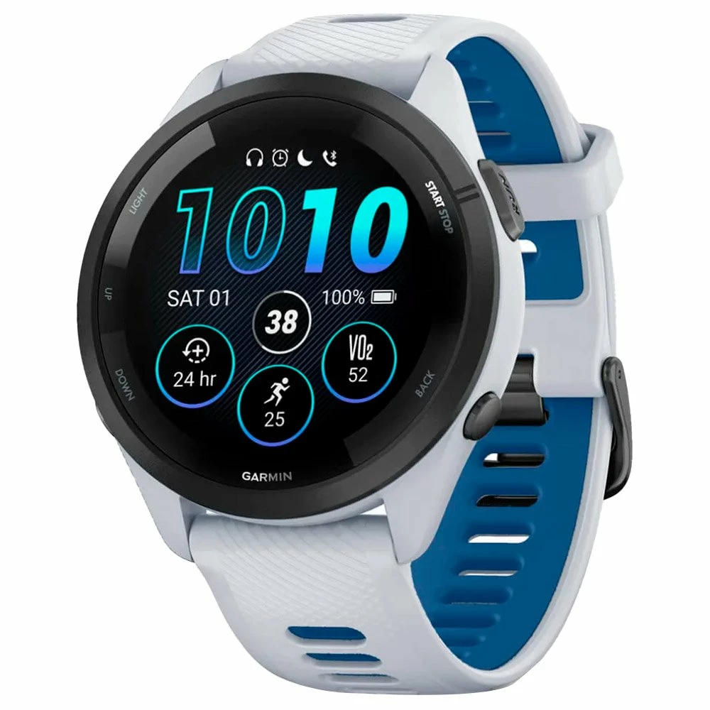Montres GPS Garmin Forerunner 265 Blanc Bleu 3 Montres GPS Garmin Forerunner 265 Blanc Bleu