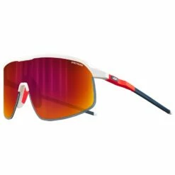 Lunettes De Soleil Julbo Density Mat Blanc Orange Fluo Bleu Spectron 3