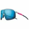 Lunettes De Soleil Julbo Density Brillant Cristal Rose Fluo Bleu Spectron 3