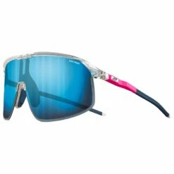 Lunettes De Soleil Julbo Density Brillant Cristal Rose Fluo Bleu Spectron 3