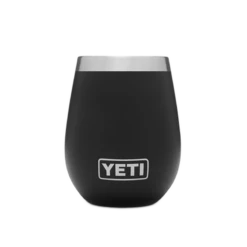 Verre Yeti Rambler 10 Oz Wine Tumbler Black