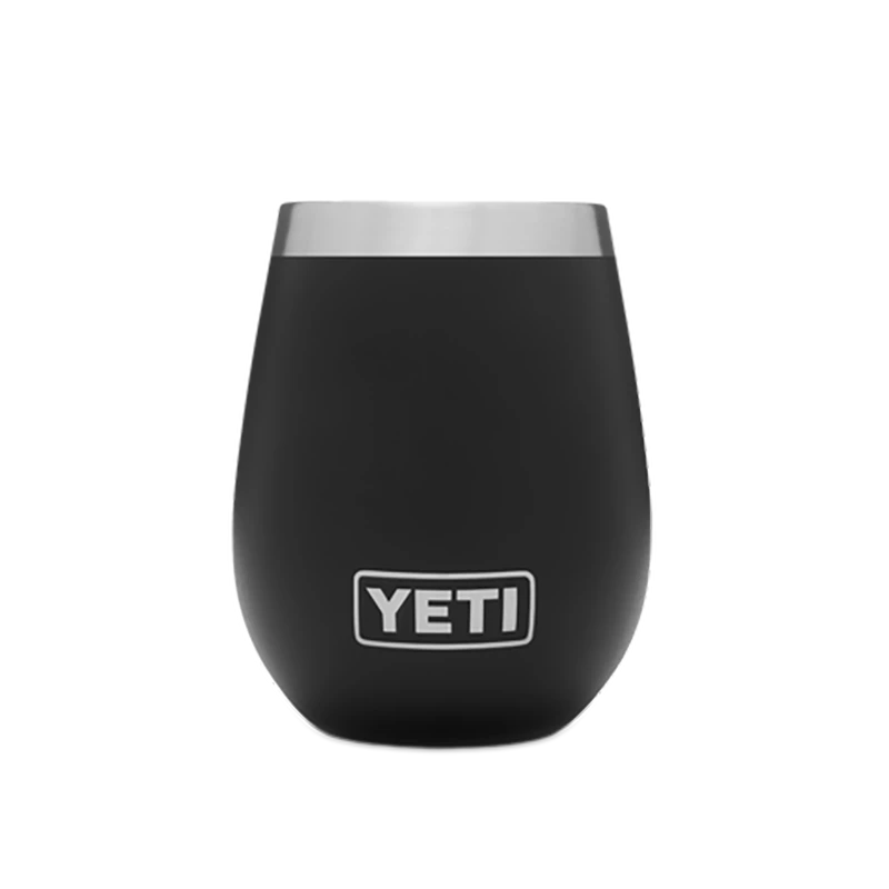 Verre Yeti Rambler 10 Oz Wine Tumbler Black 3 Verre Yeti Rambler 10 Oz Wine Tumbler Black
