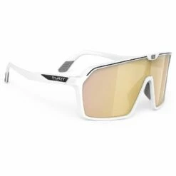 Lunettes De Soleil Rudy Project Spinshield White Matte Multilaser Gold