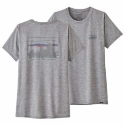 Tee-shirt Patagonia Cap Cool Daily Graphic 73 Skyline: Feather Grey -Surfen Geschäft 5a686dc5fc0b0d871ae188dca1e712645e3c7141 E22PATATEH2357200 3