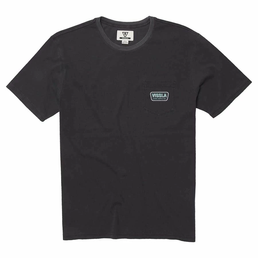 Tee-shirt Vissla Supply Co PKT - Phantom 3 Tee-shirt Vissla Supply Co PKT - Phantom