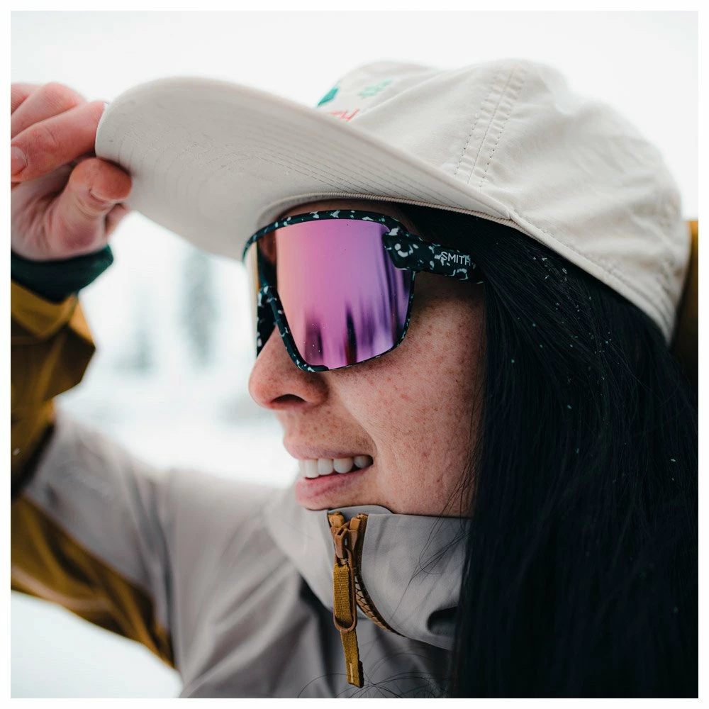 Lunettes De Soleil Smith Bobcat Matte Black Marble Chromapop Violet Mirror 10 Lunettes De Soleil Smith Bobcat Matte Black Marble Chromapop Violet Mirror – Image 8