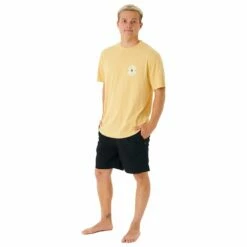 Tee-shirt Rip Curl Psyche Circles Washed Yellow -Surfen Geschäft 5b83bcedd067baec2a871a9af5e1de0a0045928f H23RCRLTEH3366678 901