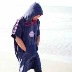 Poncho Surf Saint-Jacques Saint Jacques - Blue Line