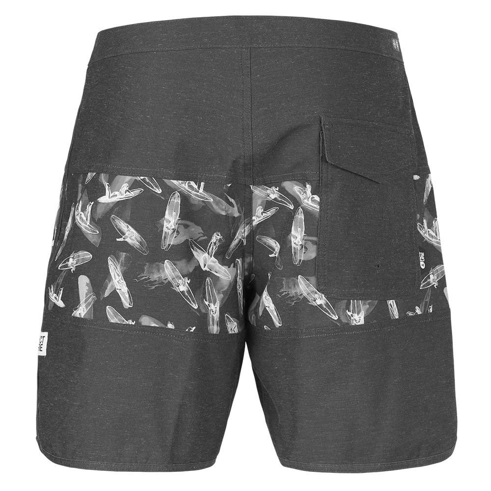 Boardshort Picture Andy Heritage 17" Black 4 Boardshort Picture Andy Heritage 17" Black – Image 2