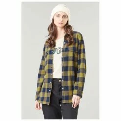 Chemise Picture Jade Dark Blue Army Green -Surfen Geschäft 619f725ecf18af7f5c876b4f617ae26e641fd064 H22PICTTEH1264863 4